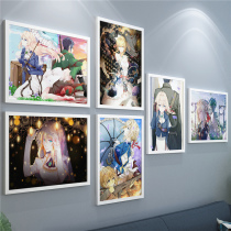 Anime Violet Eternal Garden Hanging Posters Jing Ziwei Eritte Eve Gaden Jingani bedroom mural