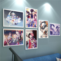 Animation Yin and Yang Master hanging painting poster Yu Jin ghost cut not to know the fire clear Ken music surrounding mural decoration painting