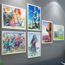 The Legend of Zelda: The Breath of the Game Around the posters of the Wilderness the Breath of the Four English Jerlink