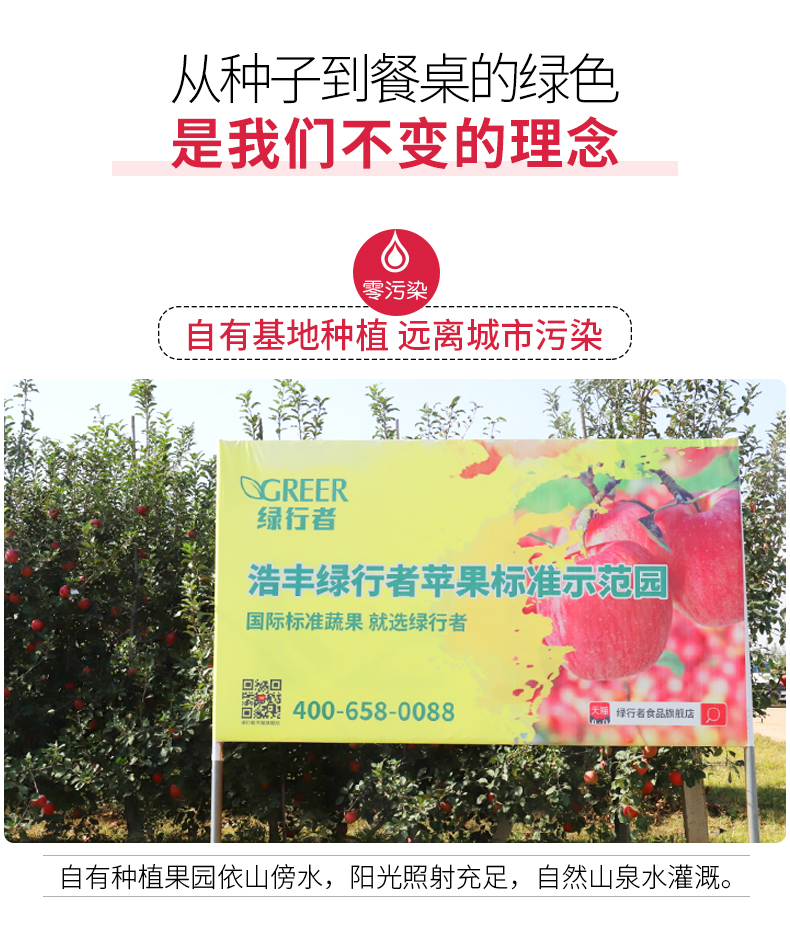 北京奥运会食材供应商：5斤 绿行者 山东红富士苹果 80~85mm 双重优惠18.9元包邮 买手党-买手聚集的地方