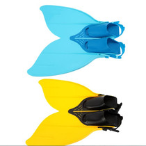 Mermaid flippers dolphin style kicks double fish tail whale tail single blade 28 to 40 size childrens mermaid single flipper
