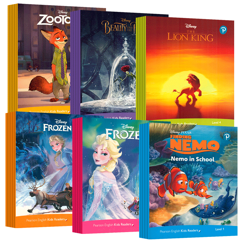 迪士尼英语分级绘本 150册《迪士尼英语分级动画故事绘本》Disney Stories英文绘本PDF+原版