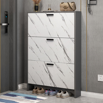 Light luxury ultra-thin shoe cabinet home door flip-over multi-large capacity porch storage economy space-saving shoe rack