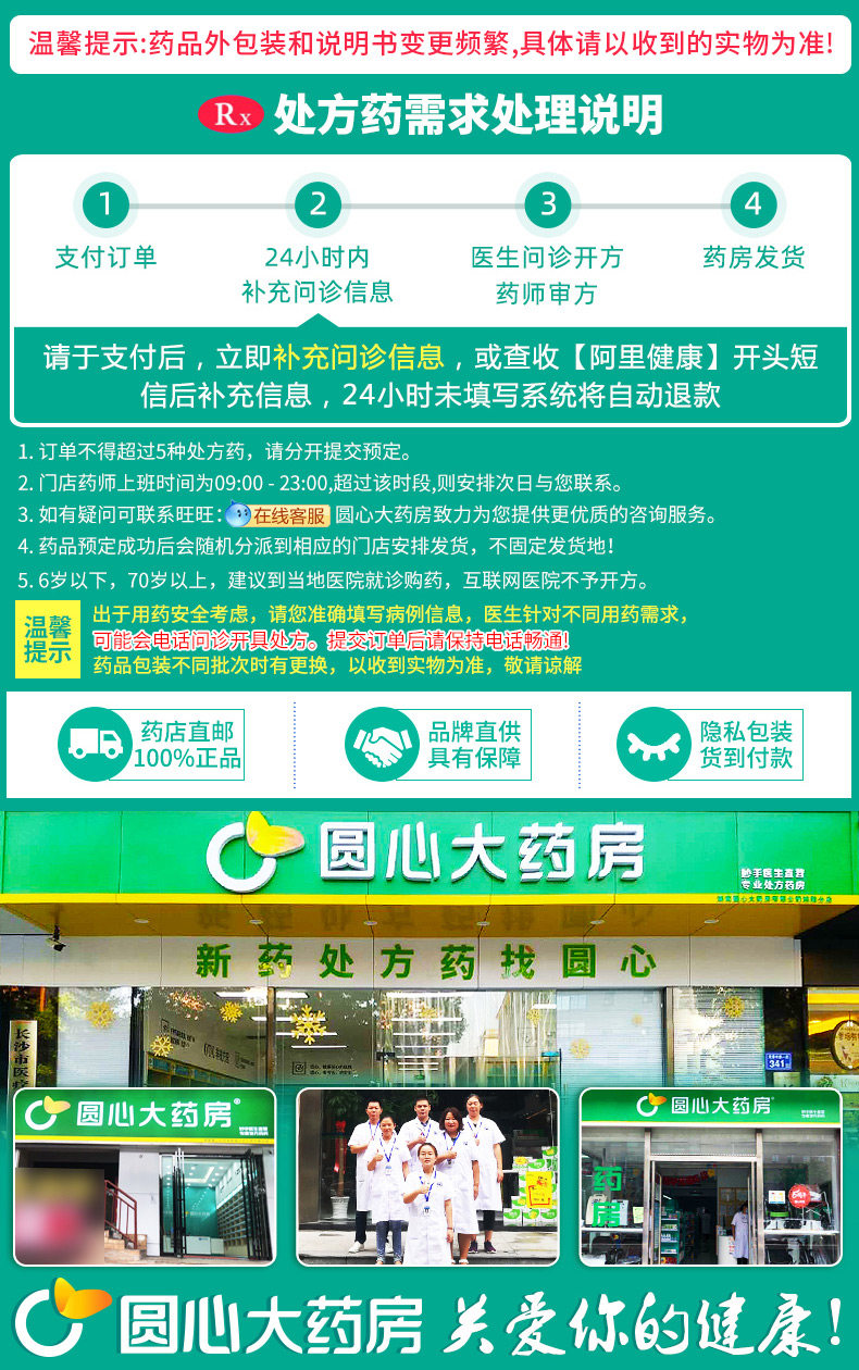 Детали рецептурных препаратов