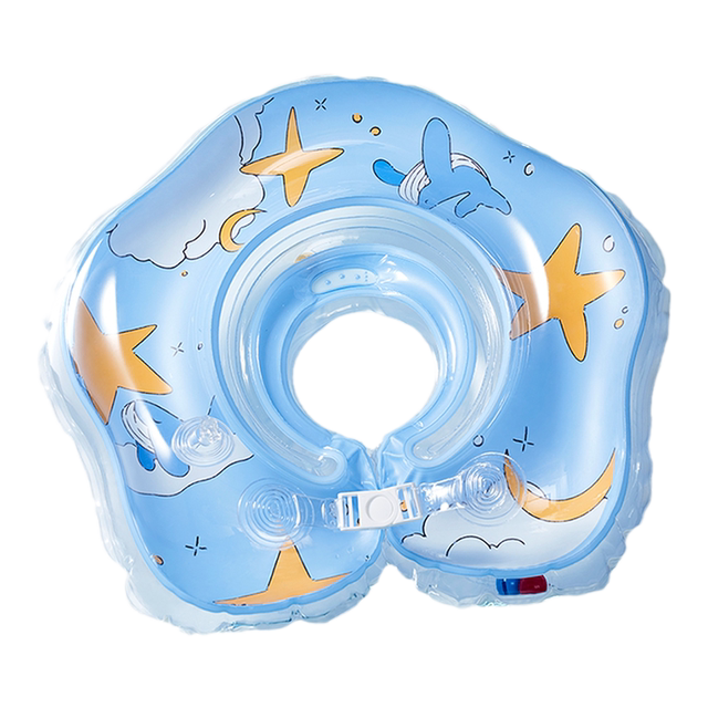 Kechao 0-1 year old anti-choking and anti-turning baby swimming neck ring