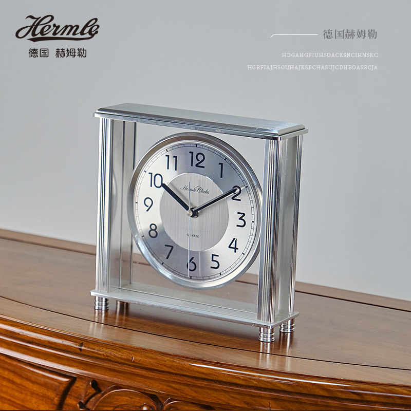 Germany Hermle European style light luxury grandfather clock home living room clock ornaments personality creative Shangtai clock table clock