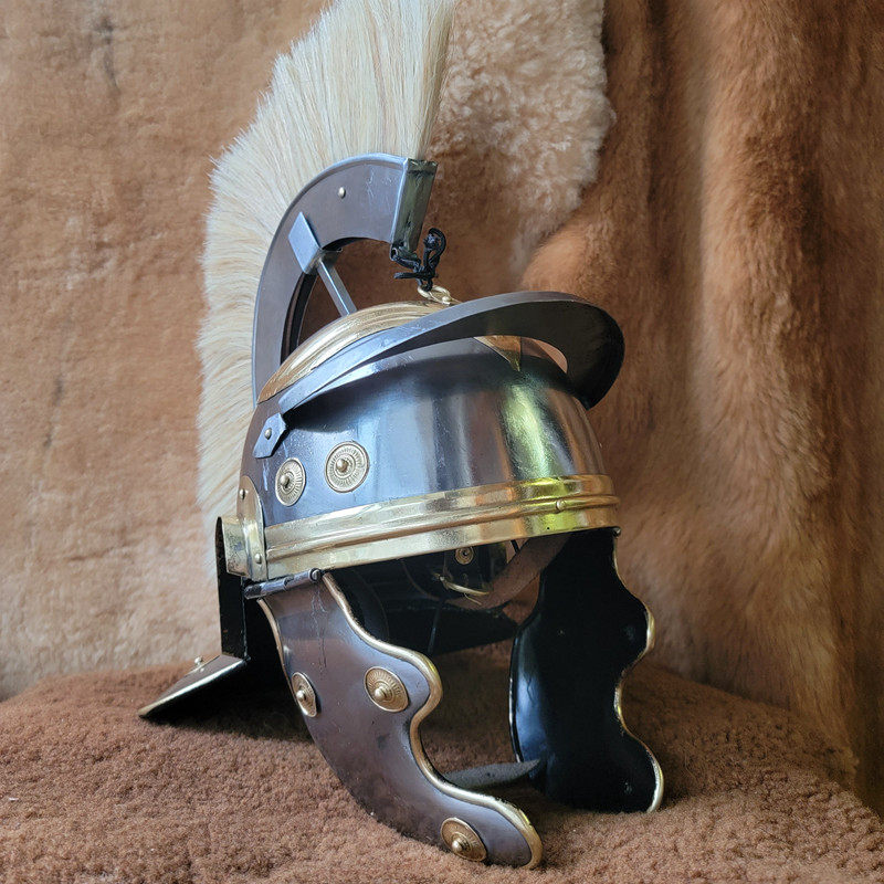 -Spot-Roman safety hat Gaul G - type centurion helmet optio safety hat two pieces of real wearable