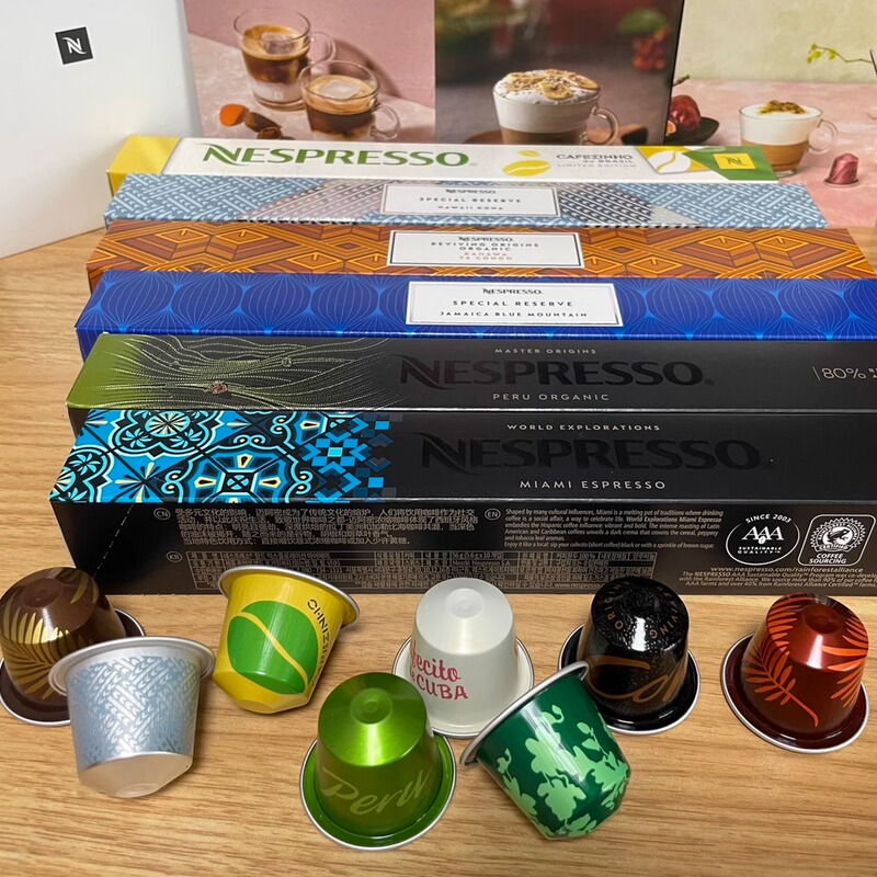 Nestlé Limited Edition Nespresso Capsule Coffee Machine Ice Coconut Vanilla Pecan Free Shipping on 4 Packs Nestlé Limited Edition Nespresso Capsule Coffee Machine Ice Coconut Vanilla Pecan Free Shipping on 4 Packs