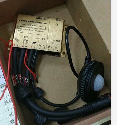SDL SDN Solar street lamp controls constant flow All with infrared sensing faraway power timer