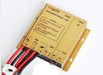 SDN60 tile faraway power waterproof type full digital lithium battery lead-acid colloidal battery control boosted constant flow