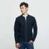 POLOSPORT áo len hoang dã mới ấm áo khoác nam áo len nam len cộng với nhung dày 94B723238 - Cardigan