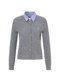 Polowalk Women's Knitted Cardigan 2025 Autumn New Paul Fashion Patchwork Shirt Collar Sweater Jacket