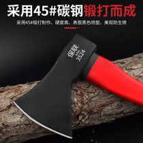 Ax to chop firewood outdoor household artifact to chop trees and firewood self-defense and shock-proof carbon steel carpentry special mountain ax knife