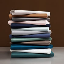 Small white and strict selection of high-end 100s Lan fine natural silk sheets