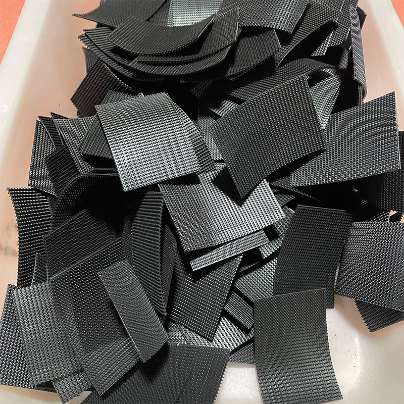 Special Double-Sided Hook Black Widened Velcro Tape for External Fixation Brace, Specifically for Knee, Thoracic and Lumbar Joints