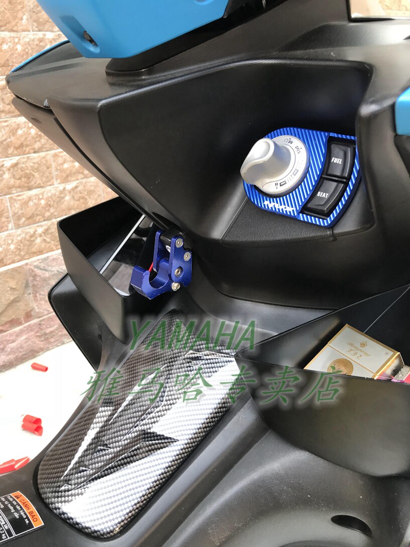 Mountain leaves NVX155 AEROX155 modified hanging hook hooks CNC aluminum alloy spot