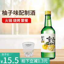 South Korea imported good day good drink grapefruit flavor fruity shochu 360ml sake preparation drink 13 5% vol Low