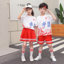 61 Childrens Day Performance Out of the Summer Kindergarten graduation photo class The big class Choral Performance Costume Men and womens suit