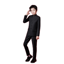 Boys suit dress suit Xia Zhonghua stand collar tunic suit Chinese style childrens Republic of China new Chinese style performance costume for men