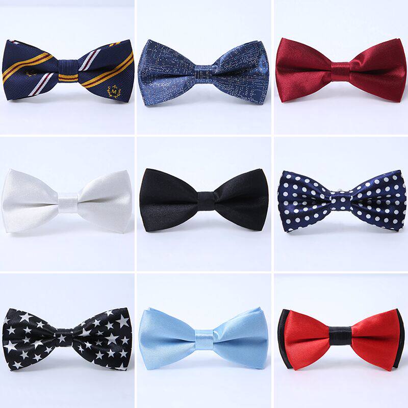 Children's bow tie baby boy girl student British show bow tie shirt bow tie dress fashion