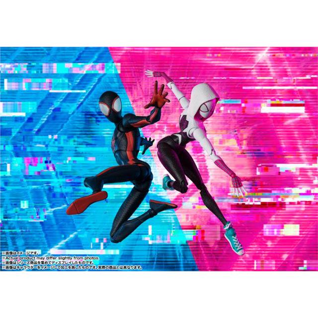 Bandai Shf Spider-Man Animated Movie 2 Across the Universe Gwen Miles Reissue Available in Stock
