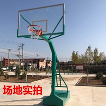 Buried outdoor movable Youth new national standard basketball hoop standard training competition school Adult Outdoor