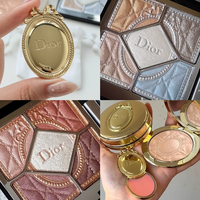 Dior 2026 Christmas Limited Edition Eyeshadow 926 Highlight Stick 172 Badge Lip Balm Cushion Case Highlight