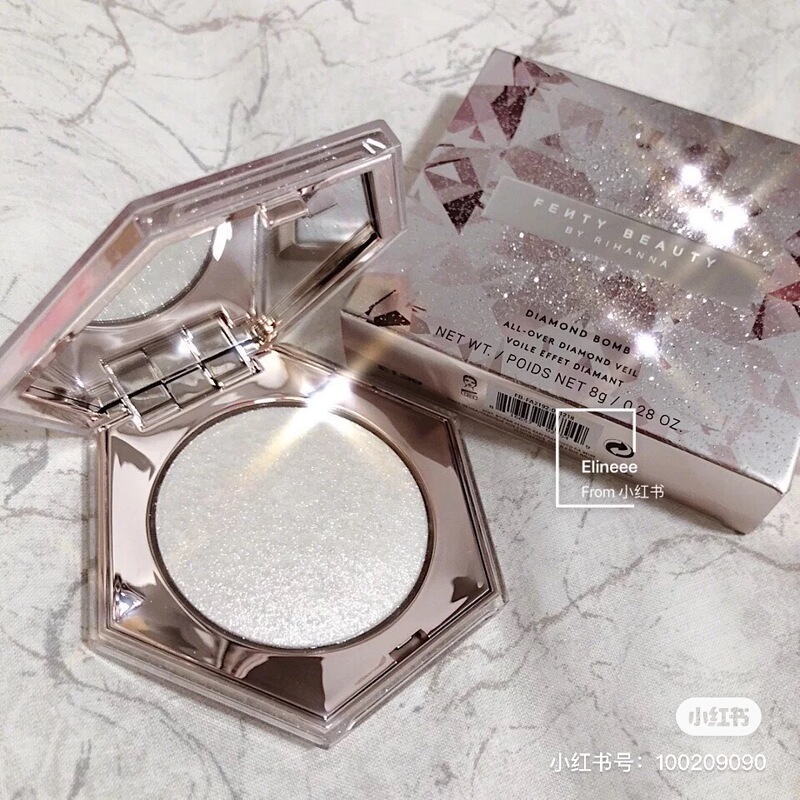 In Stock Fenty Beauty Rihanna Diamond Bomb Highlighter 1St Generation Sparkling Glitter New Date In Stock Fenty Beauty Rihanna Diamond Bomb Highlighter 1St Generation Sparkling Glitter New Date