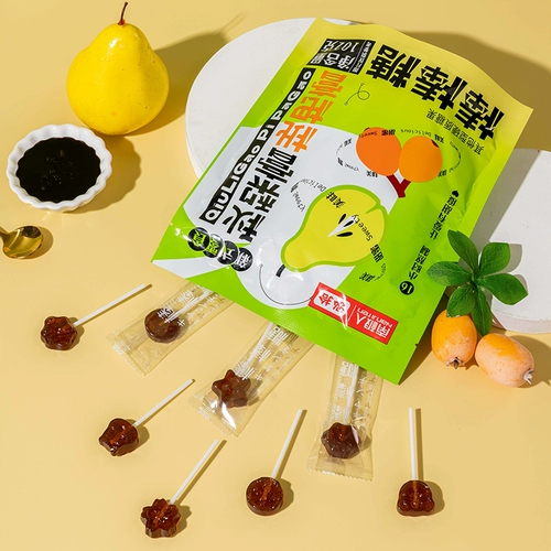 Si Yida Lianqi Pear Cream Sugar Cream Lollipop Kids Snacks Независимые упаковочные конфеты
