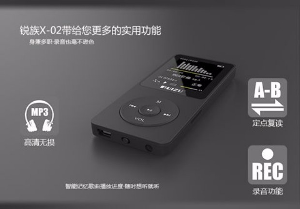 Máy nghe nhạc mp3mp4 sắc nét với trình phát nhạc màn hình mini sinh viên máy ghi âm Walkman - Trình phát TV thông minh modem wifi