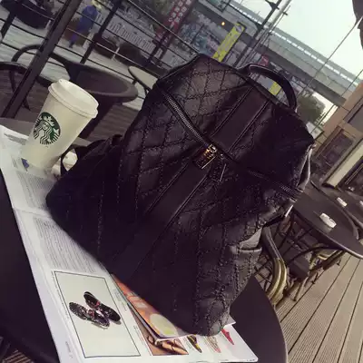 European leather women's bag 2021 New Tide Joker backpack soft leather travel backpack Academy style simple schoolbag