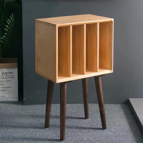 Шкаф для хранения сетки с сети с сети виниловой записи