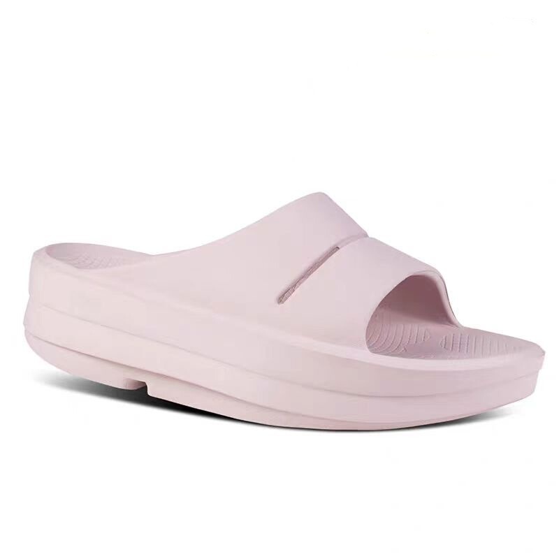 Women's Sports Recovery Slippers, Thick-Soled, Cushioning and Pressure-Reducing, so You Won'T Get Tired after Standing for a Long Time, Arch Support, Can Be Worn Outside, Sports Slippers