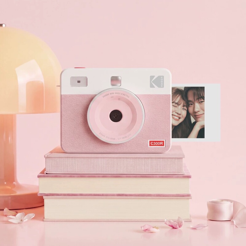 [Summer Gift] Kodak Minishot3Retro Instant Photo Bluetooth Photo Printer C300R 3inch
