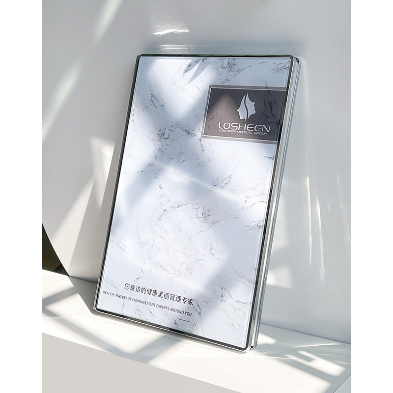 Beauty Salon Price List Custom Booklet Beauty Hair Semi Permanent Print Embroidered Skin Management Price Sheet Design Making Picture Book