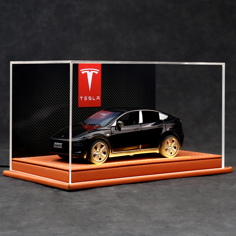 Tesla's New Model Y Alloy Electric Vehicle Model, Realistic Model Y Car Model, Collectible Toy Gift