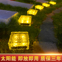 Solar outdoor garden lights Villa decorative lights Garden lawn terrace Balcony arrangement Household waterproof buried lights