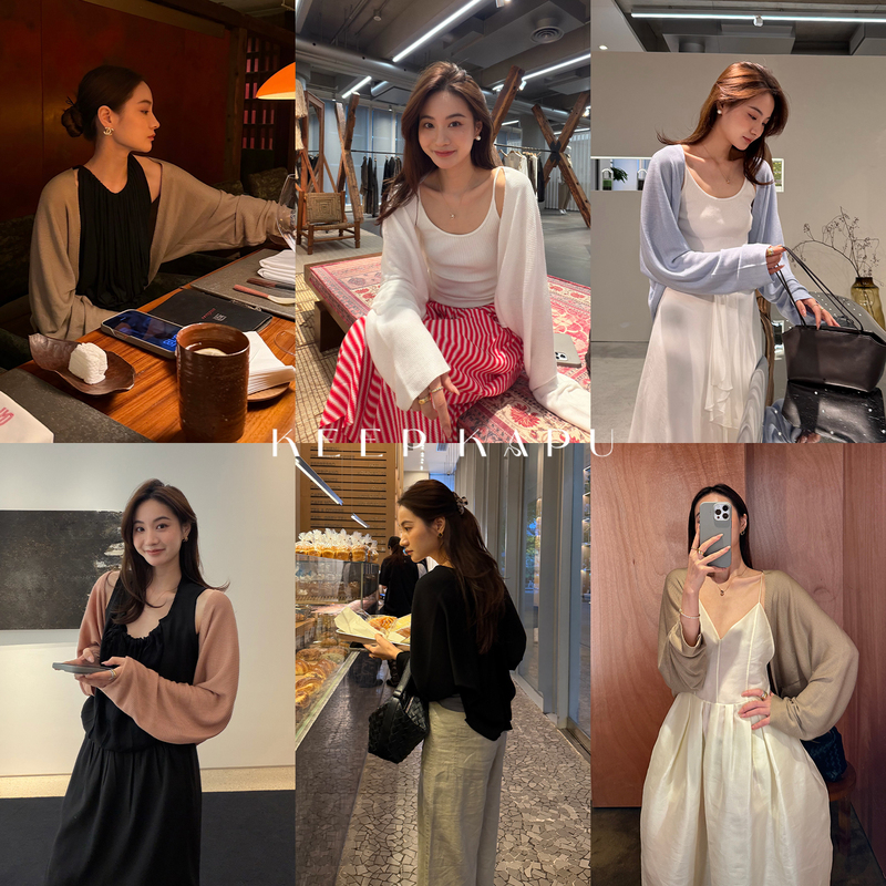 Reliable Keep Kapu Lazy Lady Lyocell Lazy Style Knitted Cardigan Batwing Sleeve Air Conditioning Shirt for Women Summer