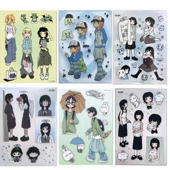 Personalized hand account diary decoration guka sticker creative sticker Personalized hand account diary decoration guka sticker creative sticker