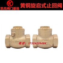 4 points Japanese brass swing check valve KITZ check valve PN16RDZ high temperature resistant steam check valve DN25