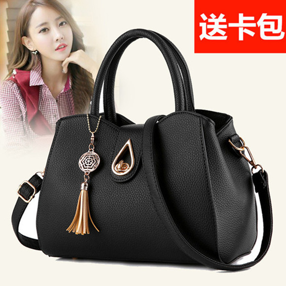 Women's bag 2021 spring and summer new women's bag middle-aged handbag messenger bag shoulder bag fashion big bag mother bag