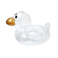 Белая прозрачная утка (модель сиденья)