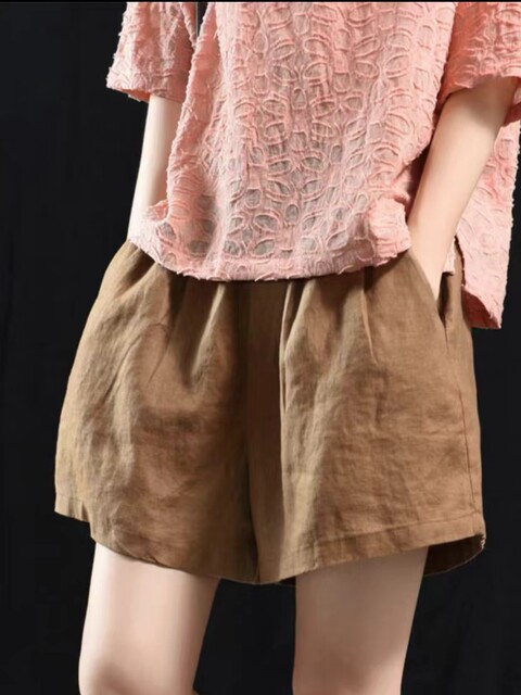 High-waisted slimming wide-leg pants for summer loose