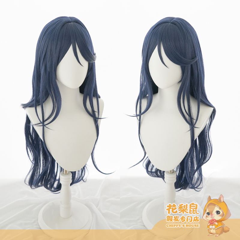 [Floral Rat] in Stock World Project Colorful Stage Hoshino Ichigo Cosplay Wig Blue-Black