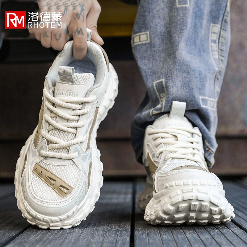 Lodemon Summer Breathable Thick-Soled Sneakers for Men and Women, Suitable for All Seasons, Trendy Versatile Casual Fashion Men's Shoes Lodemon Summer Breathable Thick-Soled Sneakers for Men and Women, Suitable for All Seasons, Trendy Versatile Casual Fashion Men's Shoes