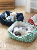 Выставка -медленное, выживающее собачье гнездо, Универсальные коврики в зимнем согревании плюшевой собаки сгущенное кошачье кровать гнездо кошачья гнездо