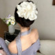 Bubble Twist Clip Memory Wire Detachable Pleated Hair Tie High Ponytail Low Ponytail Twist Hair Clip for Women