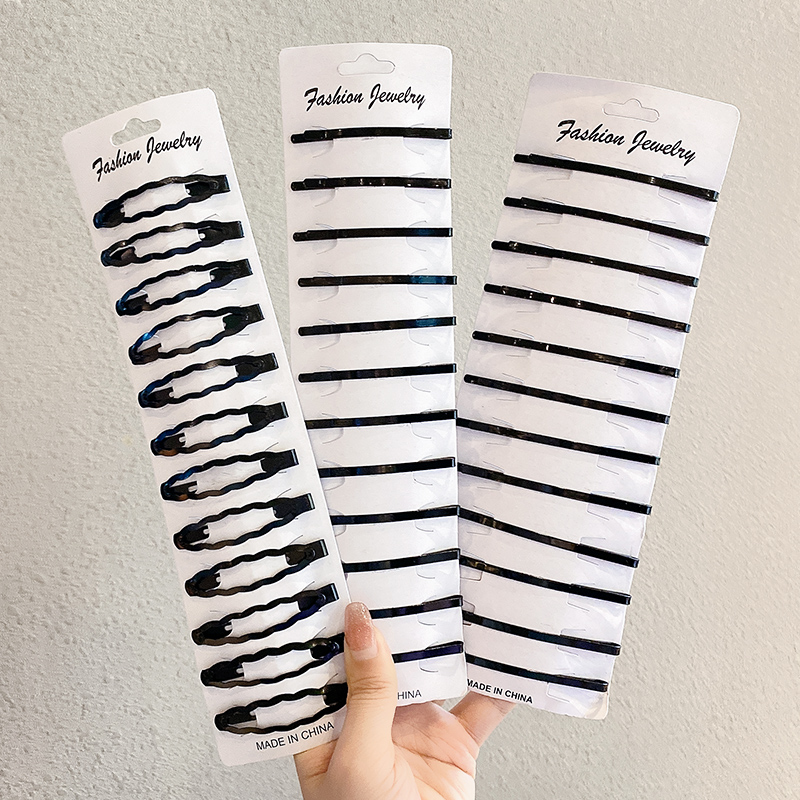 images 18:The black hairpin side Liu Haifa is about a word clip card broken hair clip headdress head pinch head spoon hair