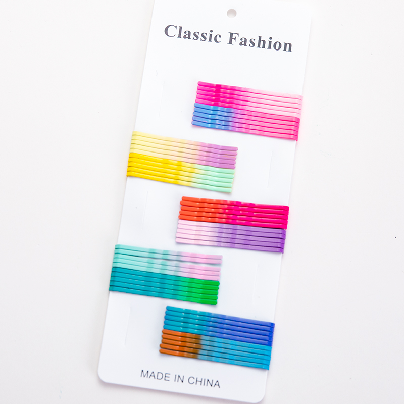 images 3:The Korean version of the color clamps with yao yaw pinnails about a hundred-tat Liu Hai pin girls' card candy side pinnacle