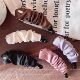 Satin pleated banana clip hairpin for women 2025 new high ponytail fixed artifact back head vertical clip clip headgear